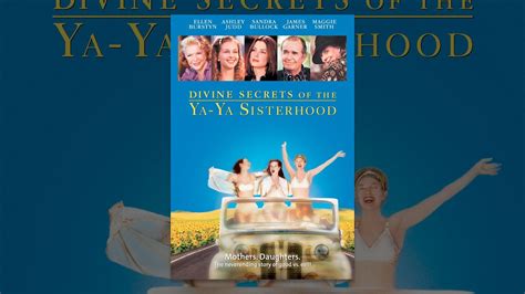 My sister (an otherwise intelligent woman) sent me the book, which i read (i said i would, didn't i?) and loathed. Divine Secrets of the Ya-Ya Sisterhood - YouTube