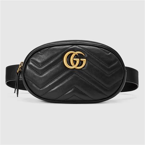 gg marmont matelassé leather belt bag gucci women s belt bags 476434dsvrt1000