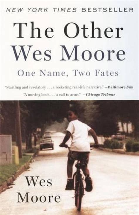 The Other Wes Moore One Name Two Fates By Wes Moore English