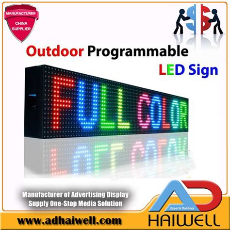 Outdoor Bar Programmable Led Signage Signs Wholesale China Factory