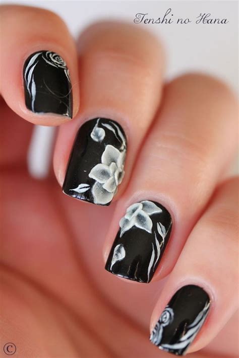 Black And White Nail Art Designs Perfect Match For Any Parties