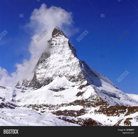 Closeup Matterhorn Image And Photo Free Trial Bigstock