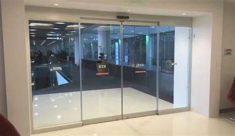 Automatic Sliding Glass Doors Automatic Sliding Door With Toughened