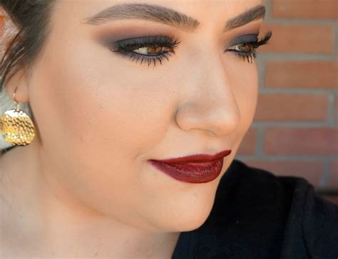 Beauty Mix Easy Fall Burgundy Makeup Look Beauty With Lily