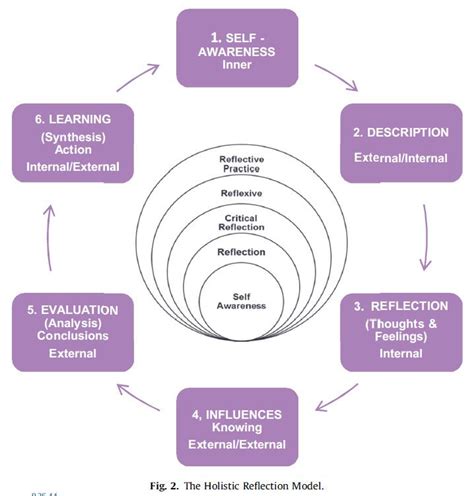 Next thing is to do self reflection, on how i match those requirements of the job. Bass's Holistic Reflection Model | Reflective practice, Transformative learning, Reflection