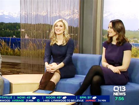 Liz Dueweke Broke Out Her Dark Brown Suede Boots On Q13s Morning News