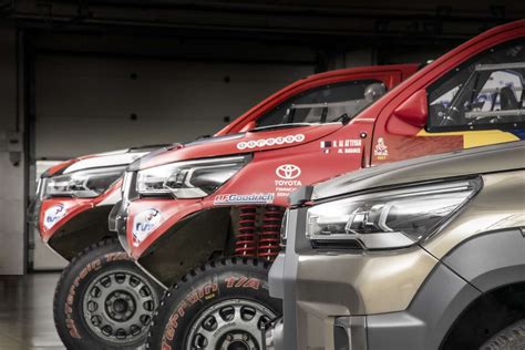 Toyota startet mit einem Quartett bei der Rallye Dakar 2021