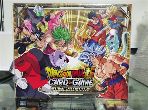 Dragonball Cards Super Tcg Ultimate Box Hobbies And Toys Toys And Games