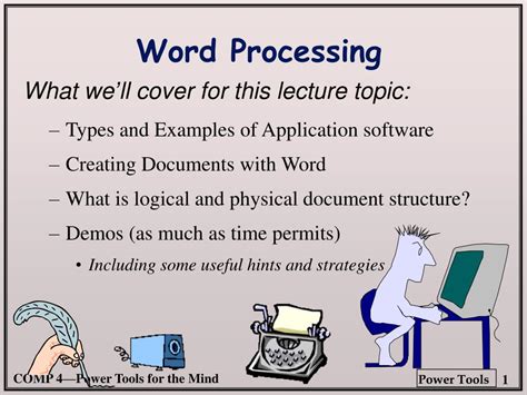 Ppt Word Processing Powerpoint Presentation Free Download Id1144536