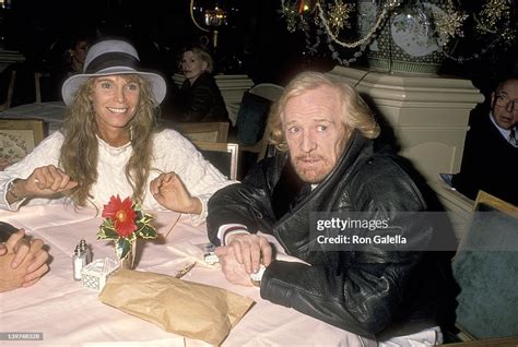 Actress Ann Turkel And Actor Richard Harris On December 10 1988 News Photo Getty Images