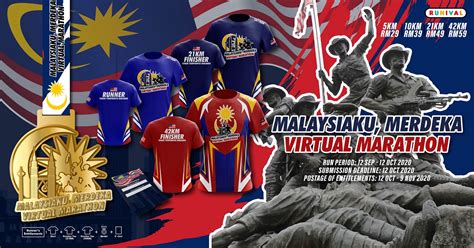 Malaysiaku Merdeka Virtual Marathon Registration