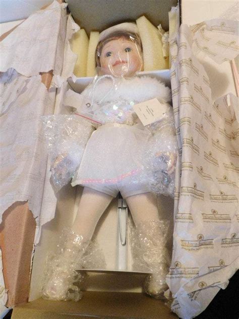 Ashton Drake Galleries My Little Ballerina Porcelain Doll Coa Nib