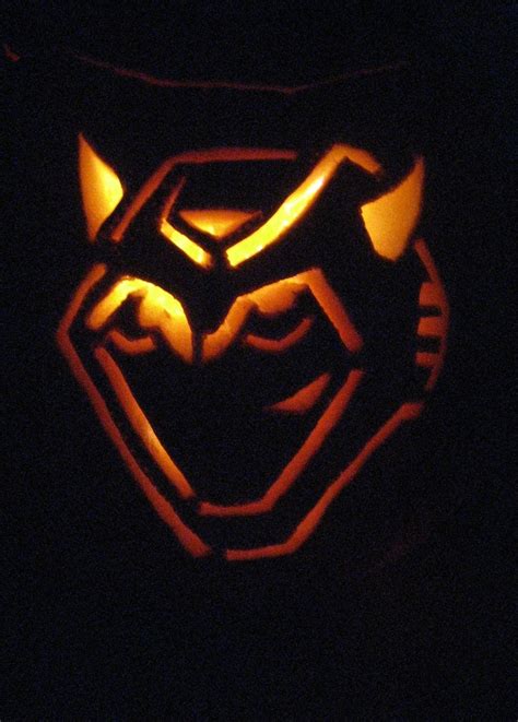 Transformers Animated Bumble Bee Pumpkin Carve Out Made By Johnnyvee