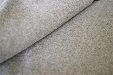 Light Grey Felt Fabric By The Yard Wool Felt By The Yard