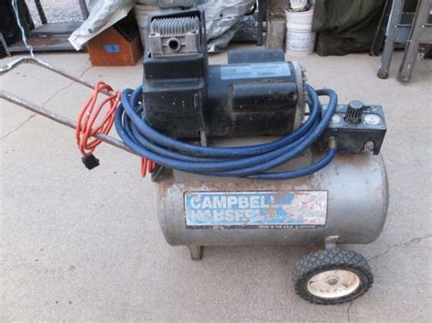 Lot Detail Air Compressor Campbell Hausfeld Usa Made