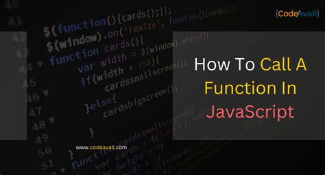 How To Call A Function In Javascript 3 Best Methods