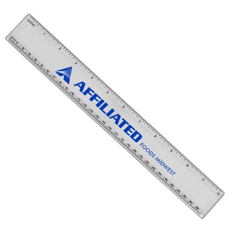 Plastic Rulers With Imprint Yourlogoworks