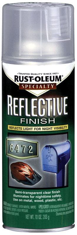 Specialty 214944 Reflect Coating Spray Paint Clear 10 Oz Walmart