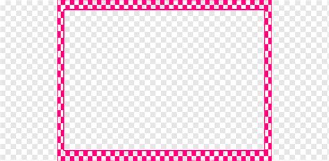 Draughts Checkerboard Pink Border Frame Pic Flag Text Rectangle Png