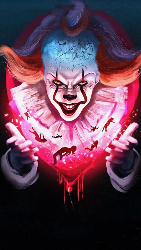 1080x1920 Pennywise Newart Iphone 76s6 Plus Pixel Xl One Plus 33t