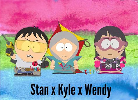 Wendy X Stan X Kyle South Park Amino