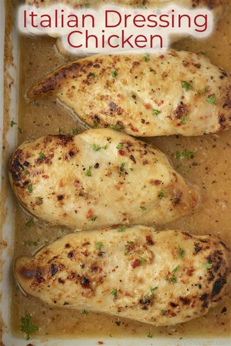 Classic, breaded, stuffed, and sheet pan easy chicken start with these easy boneless skinless chicken breast recipes. Italian Dressing Chicken | Recipe | Italian dressing ...