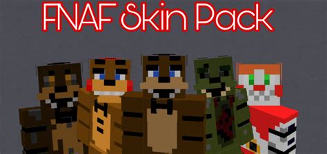 Mcpebedrock Freddys Ultimate Pack Minecraft Skins Mcbedrock Forum