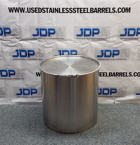 30 Gallon Stainless Steel Barrel Open Head 1 Mm