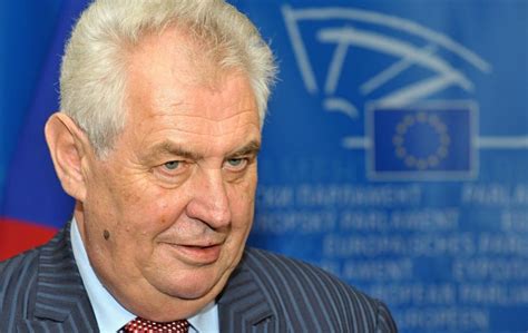 Svým rozhovorem pro blesk v neděli 11. Preşedintele ceh Milos Zeman: Discuţia despre schimbările ...