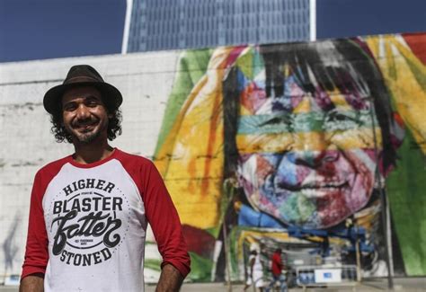 The Olympic Sized Mural Art Of Brazils Eduardo Kobra Cbc News