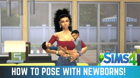 How To Pose With Newborns Sims 4 Tutorial Giveaway 2020 Youtube
