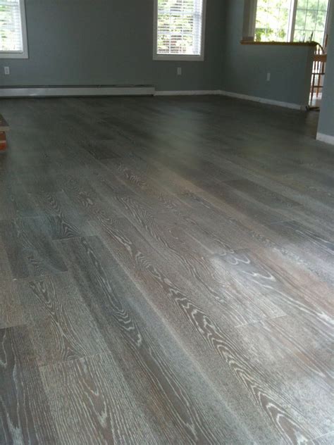 True And Wesson Interior Design Project Gray Hardwood Floors Grey