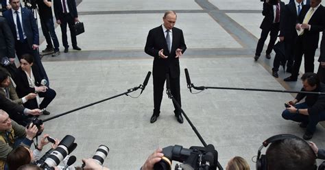 Vladimir Putin’s Vulnerable Side Is At Fore In Call In Show The New York Times