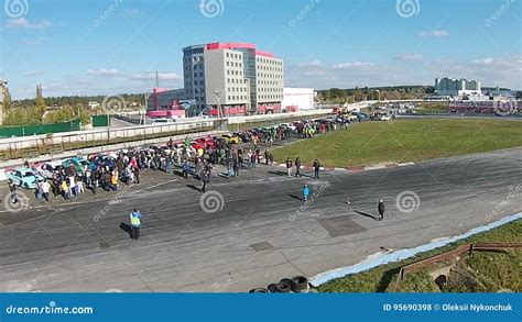 Kyiv Ukraine June 28 2017 Timeattack Event On Chayka Autodrome