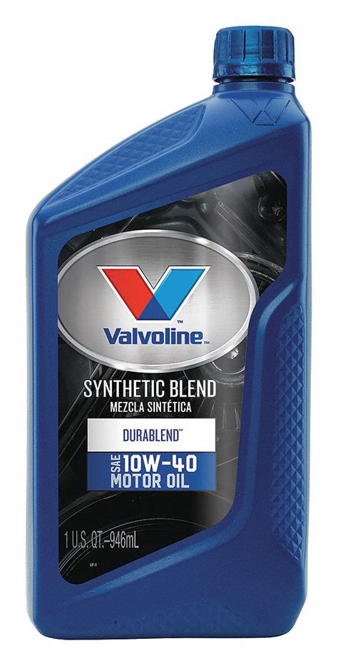 Valvoline Synthetic Blend Engine Oil 1 Qt 10w 40 For Use With