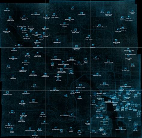 Maps World Map Fallout 3