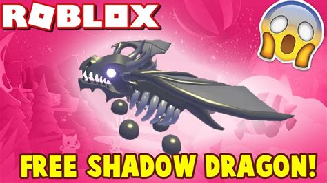 Adopt Me Shadow Dragon Giveaway Roblox Adopt Me Giveaway Youtube