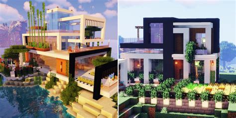 Minecraft лучшие современные постройки домов iwion ru