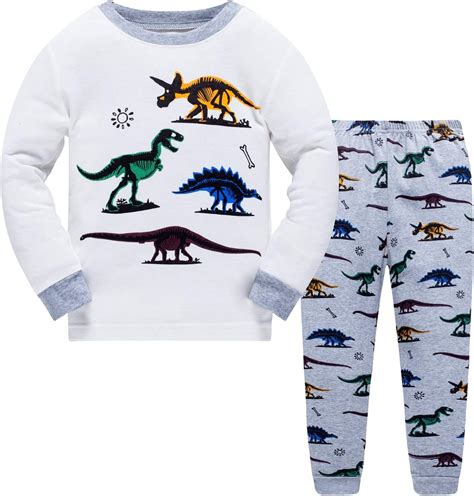Jmeter Pijama De Dinosaurio Para Niños Pijama Para Niños Pijamas Para