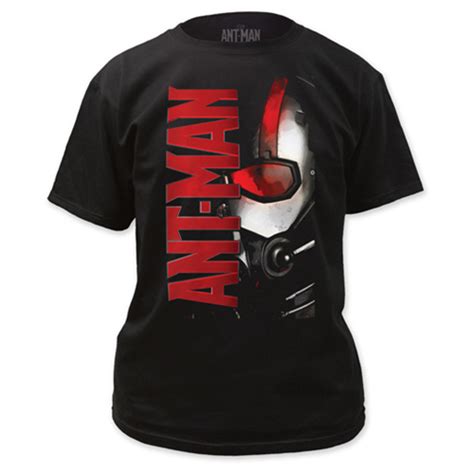 Ant Man Movie Logo Black T Shirt Entertainment Earth