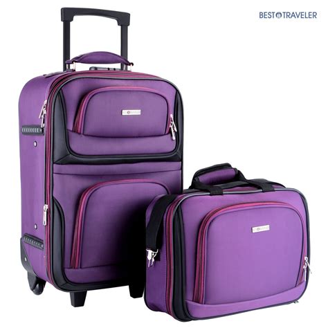 Travelers Choice Versatile 5 Piece Luggage Set Ratvel