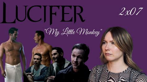 Lucifer S02e07 My Little Monkey Reaction Youtube