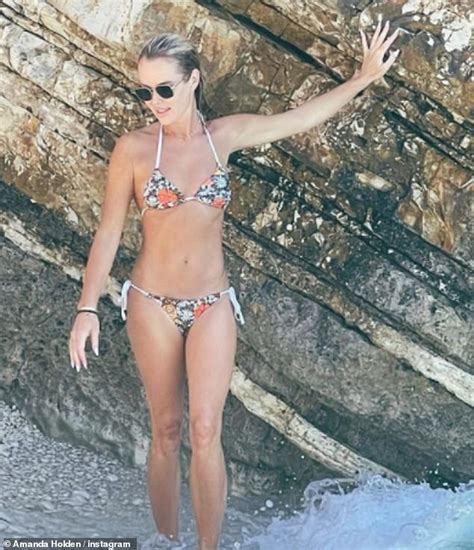 Amanda Holden 50 Showcases Her Jaw Dropping Figure