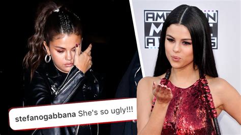 Selena Gomez Claps Back At Gabbanas Hateful Comment With Iconic Ugly