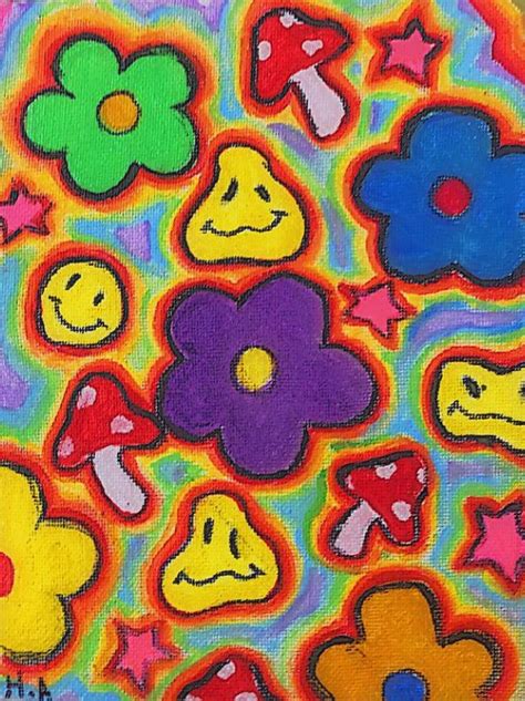 Indie Wallpaper Smiley Indie Smiley Wall Art Redbubble 1920x1080 1