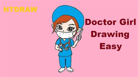 How To Draw A Doctor Easy Draw So Cute For Beginners