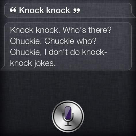 But whether you're 14, 34, or 54, laughing at the ludicrous is good for the soul. Knock-Knock... | Knock knock jokes, Siri says, Knock knock