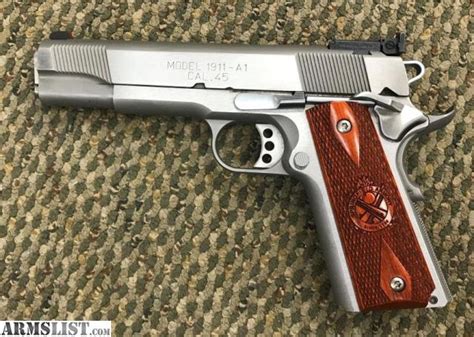 Armslist For Sale Springfield Armory 1911 Range Officer Stainless 45 Acp