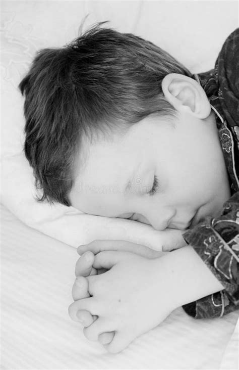Sleeping Boy Stock Photo Image Of Asleep Dreaming Hand 14962716