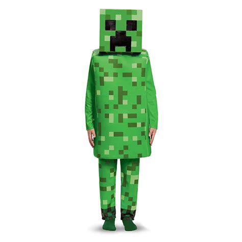 Minecraft Creeper Deluxe Costume Disguise Item Minecraft Merch